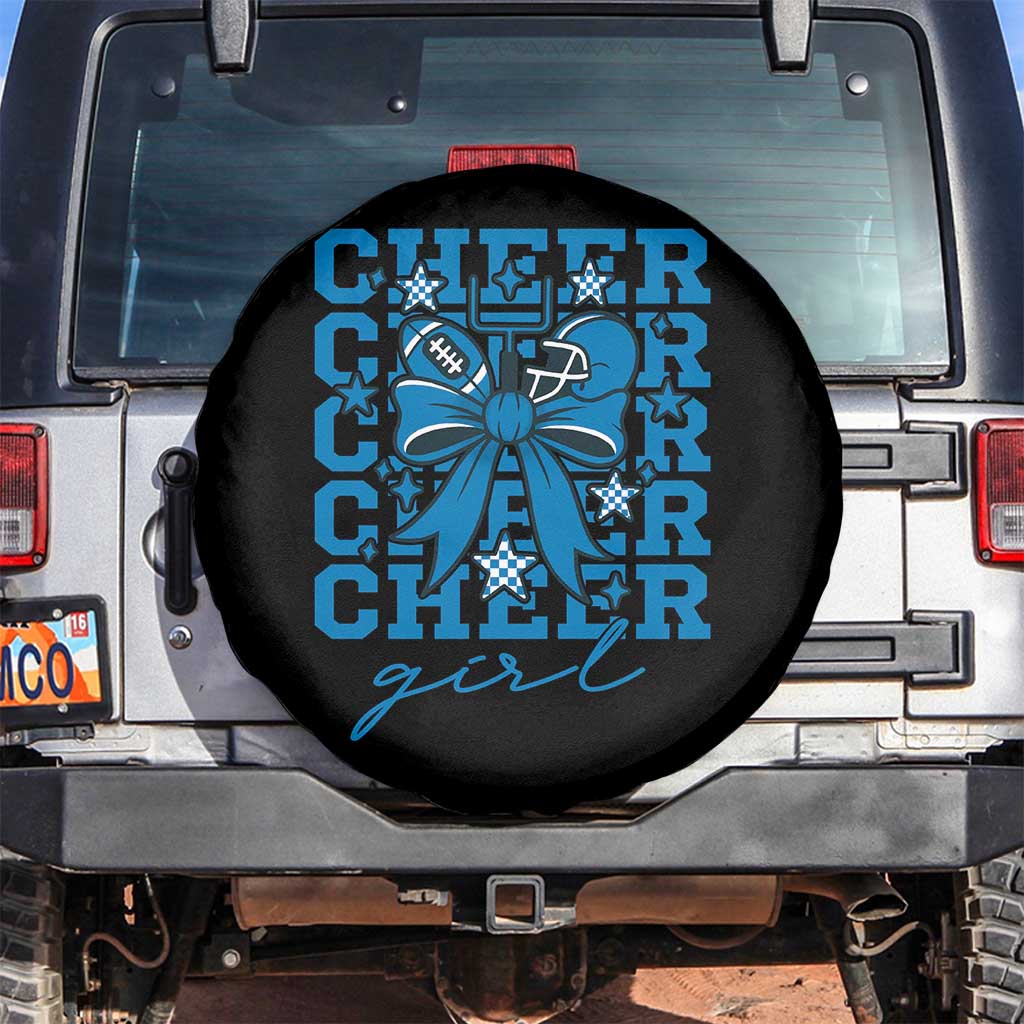 Proud Cheer Girl Spare Tire Cover Football Team Supporter Gift - Wonder Print Shop