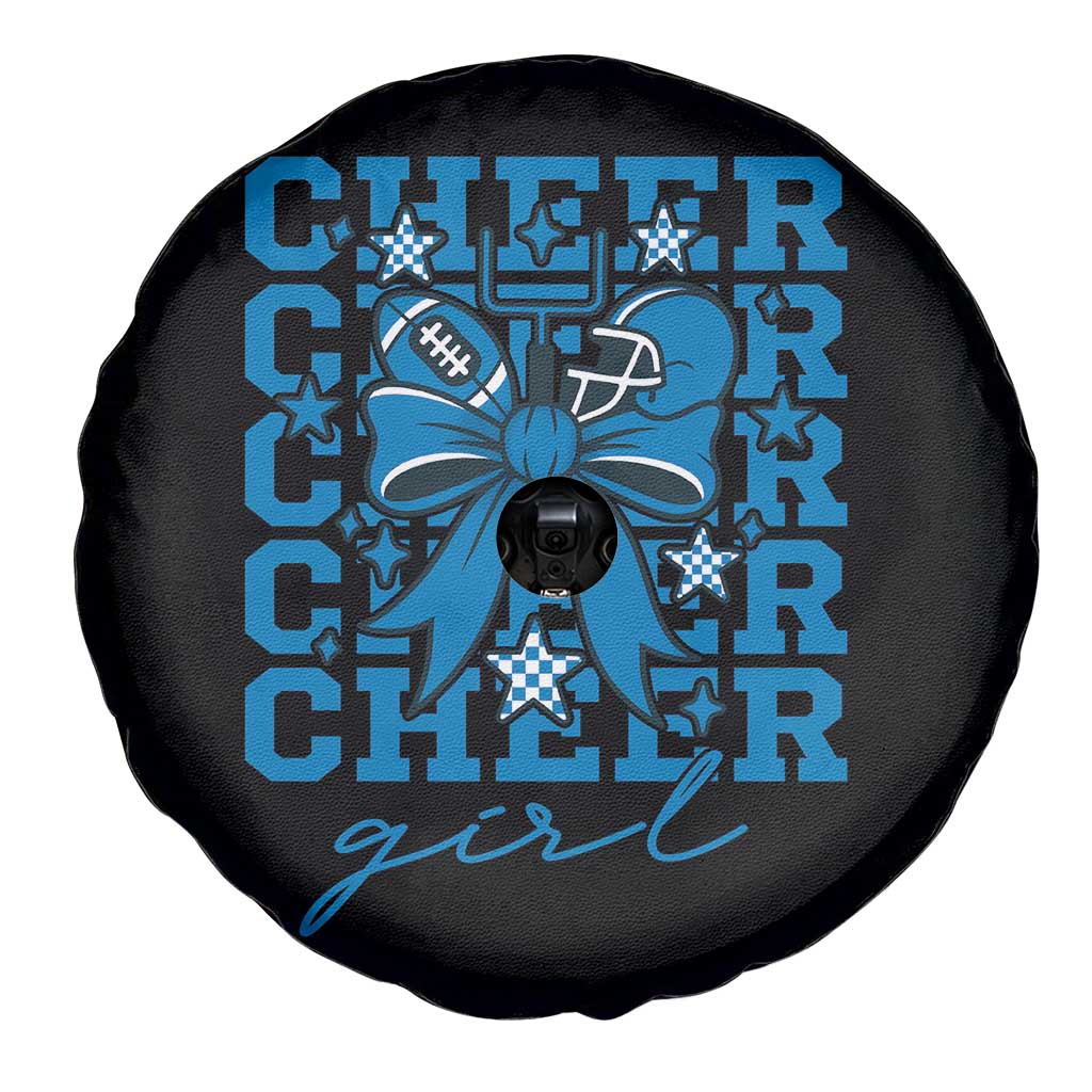 Proud Cheer Girl Spare Tire Cover Football Team Supporter Gift - Wonder Print Shop