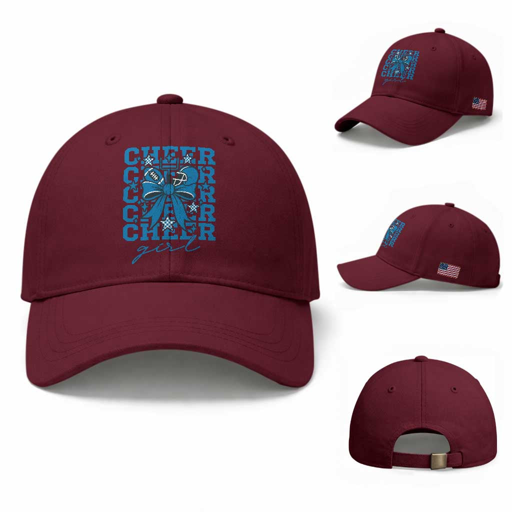 Proud Cheer Girl Baseball Cap Football Team Supporter Gift