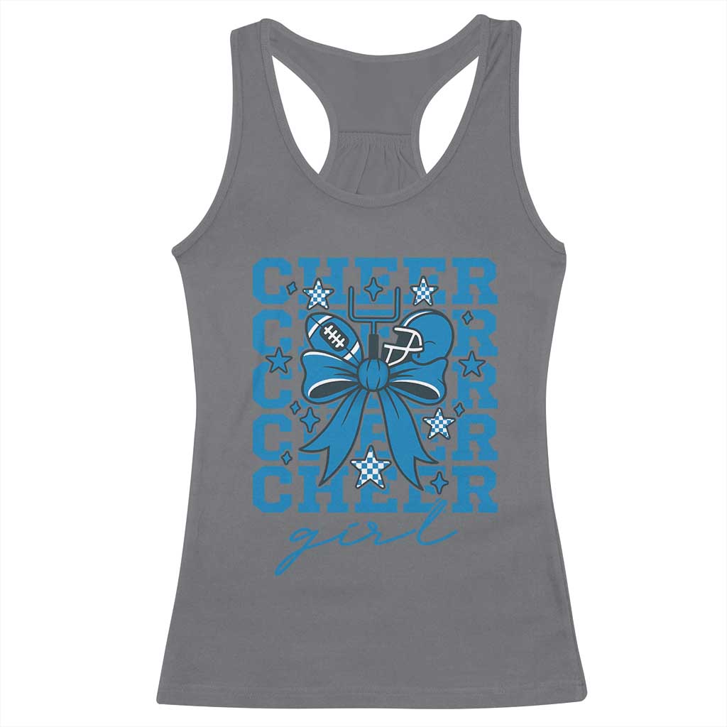 Proud Cheer Girl Racerback Tank Top Football Team Supporter Gift - Wonder Print Shop