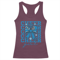 Proud Cheer Girl Racerback Tank Top Football Team Supporter Gift - Wonder Print Shop