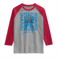 Proud Cheer Girl Raglan Shirt Football Team Supporter Gift - Wonder Print Shop