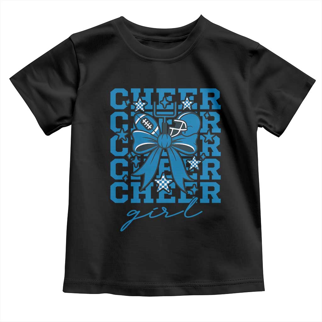 Proud Cheer Girl Toddler T Shirt Football Team Supporter Gift - Wonder Print Shop