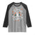 Oh What Fun It Is To Cheer Raglan Shirt Funny Christmas Cheerleading Gift - Wonder Print Shop