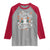 Oh What Fun It Is To Cheer Raglan Shirt Funny Christmas Cheerleading Gift - Wonder Print Shop