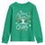 Oh What Fun It Is To Cheer Youth Sweatshirt Funny Christmas Cheerleading Gift - Wonder Print Shop