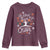 Oh What Fun It Is To Cheer Youth Sweatshirt Funny Christmas Cheerleading Gift - Wonder Print Shop