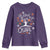 Oh What Fun It Is To Cheer Youth Sweatshirt Funny Christmas Cheerleading Gift - Wonder Print Shop
