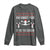Ugly Christmas Cheerleading Long Sleeve Shirt Oh What Fun It Is To Cheer Gift - Wonder Print Shop