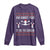 Ugly Christmas Cheerleading Long Sleeve Shirt Oh What Fun It Is To Cheer Gift - Wonder Print Shop