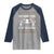 Ugly Christmas Cheerleading Raglan Shirt Oh What Fun It Is To Cheer Gift - Wonder Print Shop