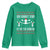 Ugly Christmas Cheerleading Youth Sweatshirt Oh What Fun It Is To Cheer Gift - Wonder Print Shop