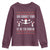 Ugly Christmas Cheerleading Youth Sweatshirt Oh What Fun It Is To Cheer Gift - Wonder Print Shop