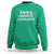 Santa Favorite Cheerleader Sweatshirt Christmas Cheerleading Gift - Wonder Print Shop