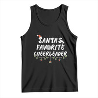 Santa Favorite Cheerleader Tank Top Christmas Cheerleading Gift - Wonder Print Shop