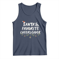 Santa Favorite Cheerleader Tank Top Christmas Cheerleading Gift - Wonder Print Shop