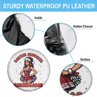 Santa Favorite Cheerleader Spare Tire Cover Funny Christmas Cheer Gift - Wonder Print Shop
