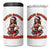 Santa Favorite Cheerleader 4 in 1 Can Cooler Tumbler Funny Christmas Cheer Gift - Wonder Print Shop