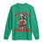 Santa Favorite Cheerleader Long Sleeve Shirt Funny Christmas Cheer Gift - Wonder Print Shop