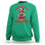 Santa Favorite Cheerleader Sweatshirt Funny Christmas Cheer Gift - Wonder Print Shop