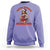 Santa Favorite Cheerleader Sweatshirt Funny Christmas Cheer Gift - Wonder Print Shop
