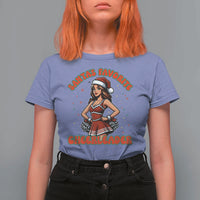 Santa Favorite Cheerleader T Shirt For Women Funny Christmas Cheer Gift - Wonder Print Shop