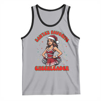 Santa Favorite Cheerleader Tank Top Funny Christmas Cheer Gift - Wonder Print Shop