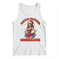 Santa Favorite Cheerleader Tank Top Funny Christmas Cheer Gift - Wonder Print Shop