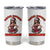 Santa Favorite Cheerleader Tumbler Cup Funny Christmas Cheer Gift - Wonder Print Shop