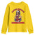 Santa Favorite Cheerleader Youth Sweatshirt Funny Christmas Cheer Gift - Wonder Print Shop