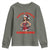 Santa Favorite Cheerleader Youth Sweatshirt Funny Christmas Cheer Gift - Wonder Print Shop