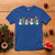 Funny Christmas Cheer Gift T Shirt Santa Snowman Cheerleaders - Wonder Print Shop