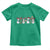 Funny Christmas Cheer Gift Toddler T Shirt Santa Snowman Cheerleaders - Wonder Print Shop