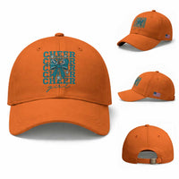 Cheer Girl Football Team Spirit Baseball Cap Cheerleading Gift
