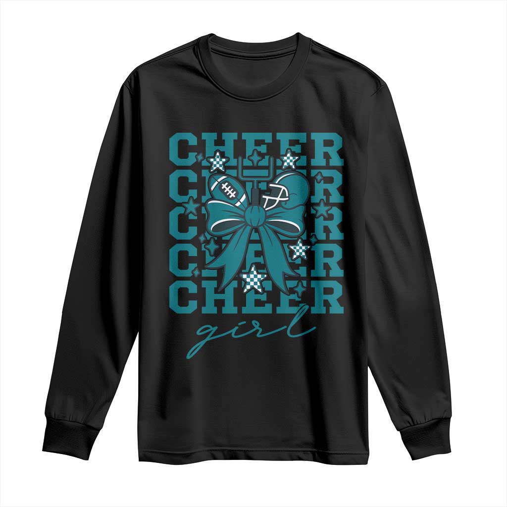 Cheer Girl Football Team Spirit Long Sleeve Shirt Cheerleading Gift - Wonder Print Shop