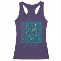 Cheer Girl Football Team Spirit Racerback Tank Top Cheerleading Gift - Wonder Print Shop