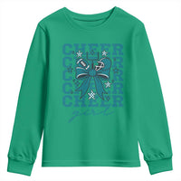 Cheer Girl Football Team Spirit Youth Sweatshirt Cheerleading Gift - Wonder Print Shop