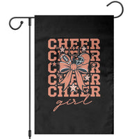 Cheer Girl Football Team Spirit Garden Flag Gift For Cheerleader - Wonder Print Shop