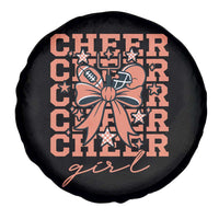 Cheer Girl Football Team Spirit Spare Tire Cover Gift For Cheerleader - Wonder Print Shop