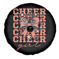 Cheer Girl Football Team Spirit Spare Tire Cover Gift For Cheerleader - Wonder Print Shop