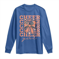 Cheer Girl Football Team Spirit Long Sleeve Shirt Gift For Cheerleader - Wonder Print Shop