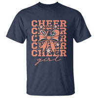 Cheer Girl Football Team Spirit T Shirt Gift For Cheerleader - Wonder Print Shop