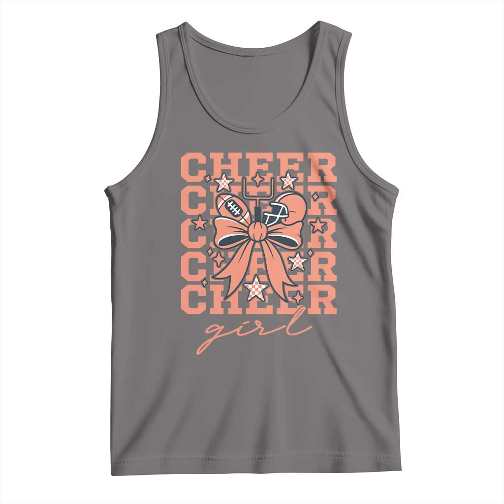 Cheer Girl Football Team Spirit Tank Top Gift For Cheerleader - Wonder Print Shop