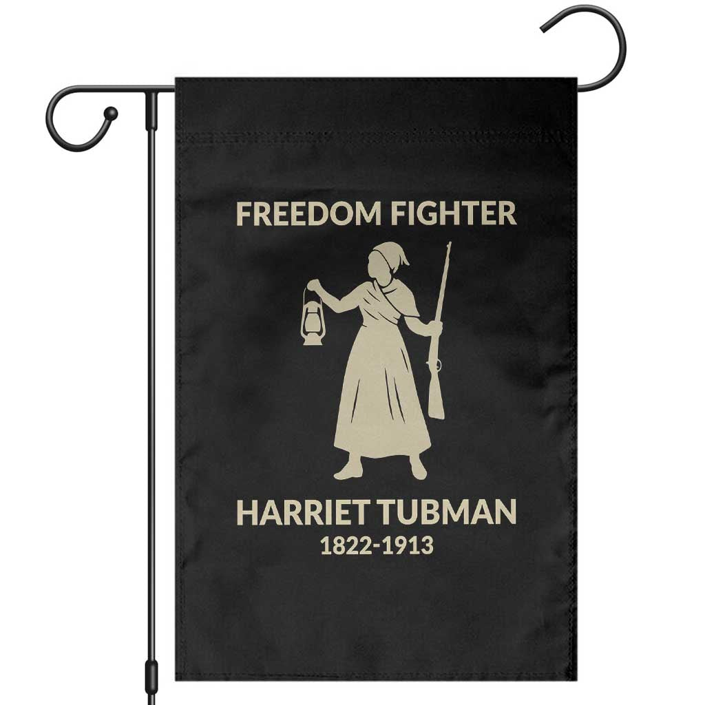 Harriet Tubman Freedom Fighter Garden Flag History Lover Gift - Wonder Print Shop