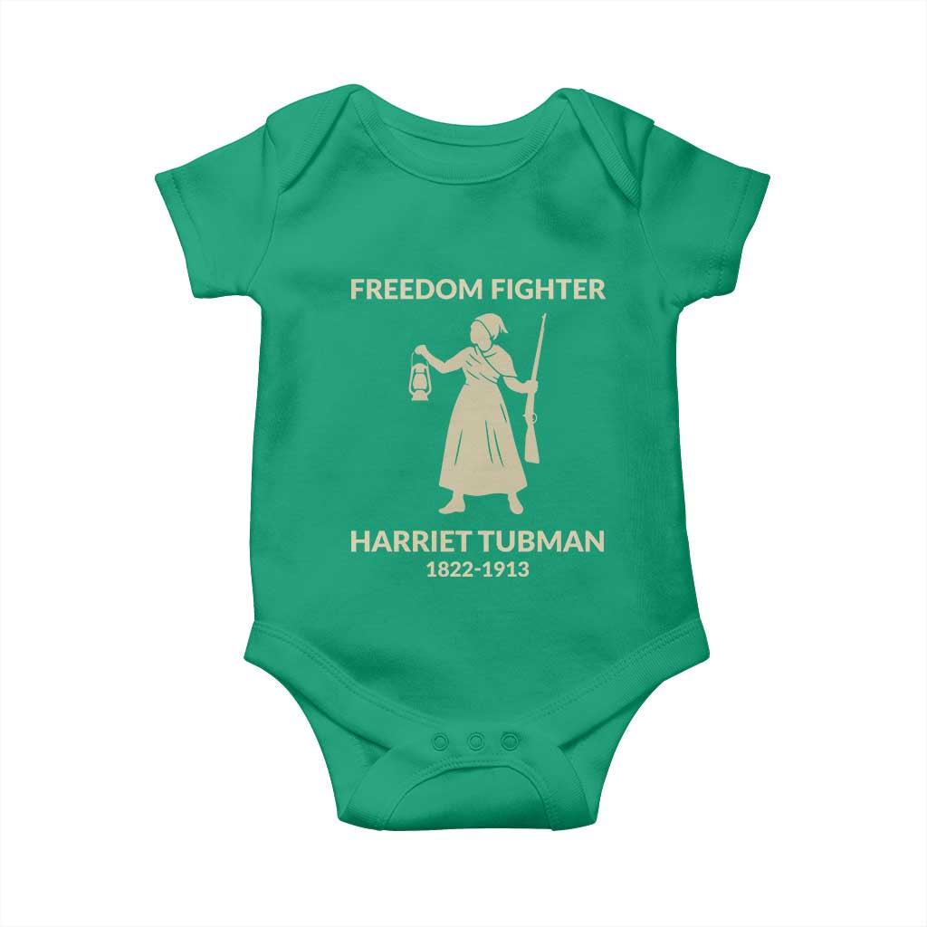 Harriet Tubman Freedom Fighter Baby Onesie History Lover Gift - Wonder Print Shop