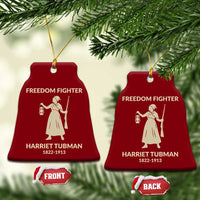 Harriet Tubman Freedom Fighter Ceramic Ornament History Lover Gift - Wonder Print Shop