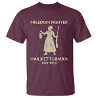 Harriet Tubman Freedom Fighter T Shirt History Lover Gift - Wonder Print Shop