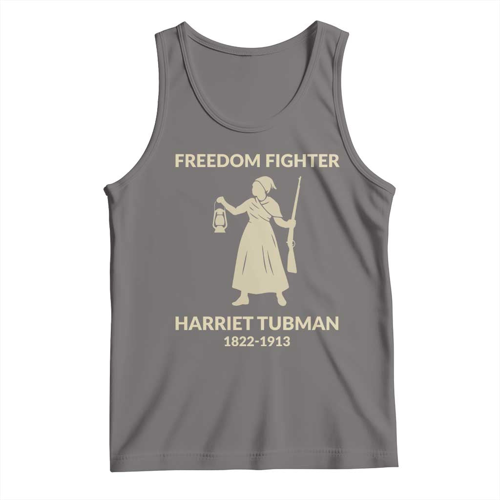 Harriet Tubman Freedom Fighter Tank Top History Lover Gift - Wonder Print Shop
