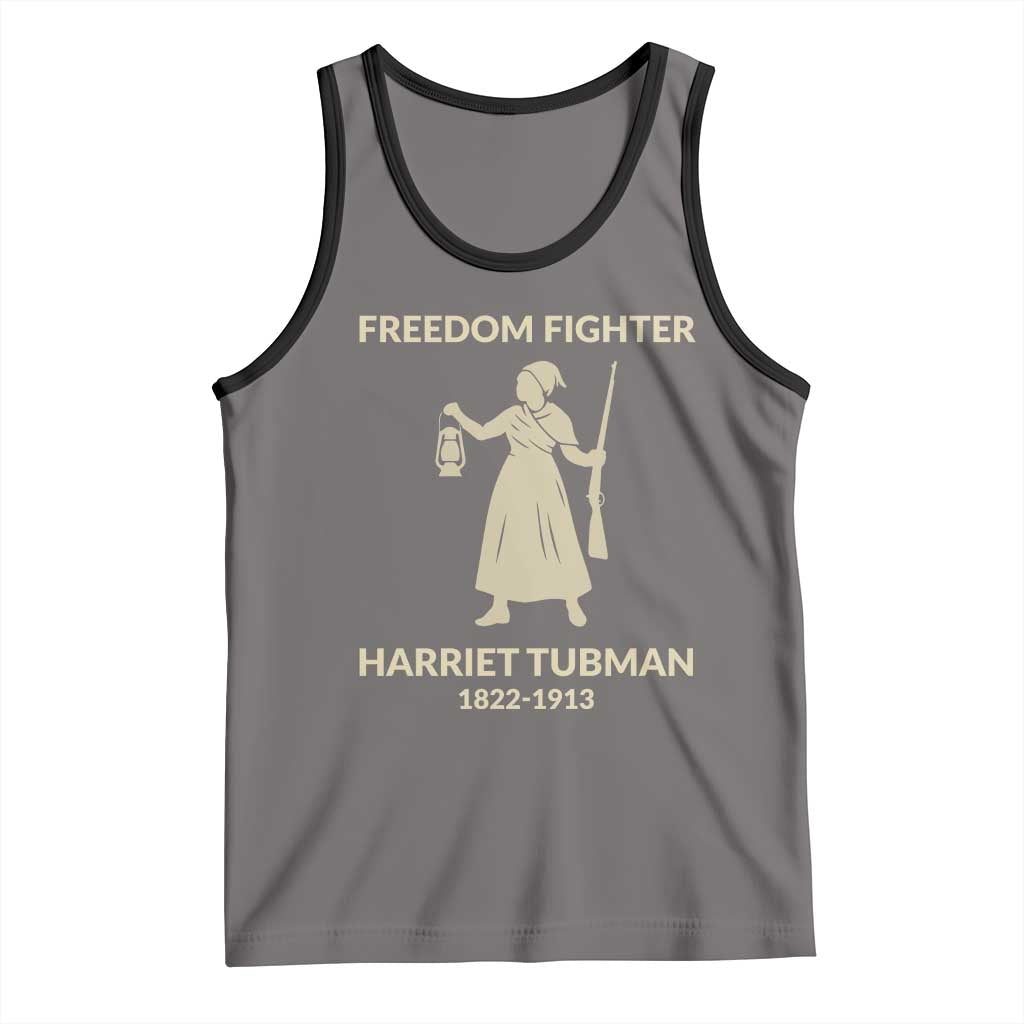Harriet Tubman Freedom Fighter Tank Top History Lover Gift - Wonder Print Shop