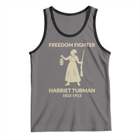 Harriet Tubman Freedom Fighter Tank Top History Lover Gift - Wonder Print Shop